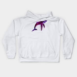 space whale Kids Hoodie